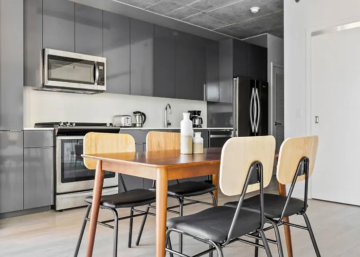 Apartment River N 1br W Gym Pool Lounge Nr L Chi-817 *