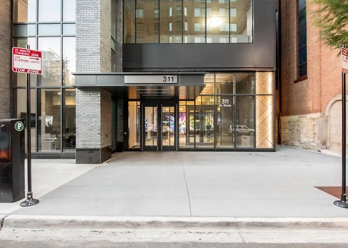 River N 1br W Gym Pool Lounge Nr L Chi-817 * Chicago